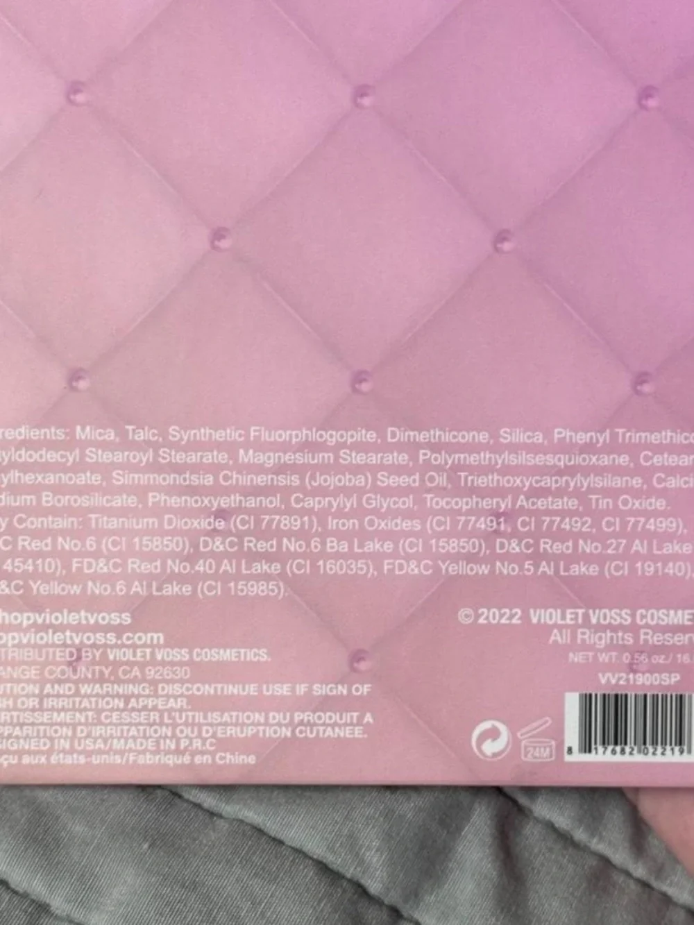 Violet Voss Blush & Highlighter Palette